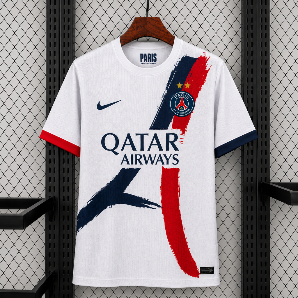 MAILLOT PSG BLANC BACK2BACK 2 ÉTOILES ⭐️ ⭐️