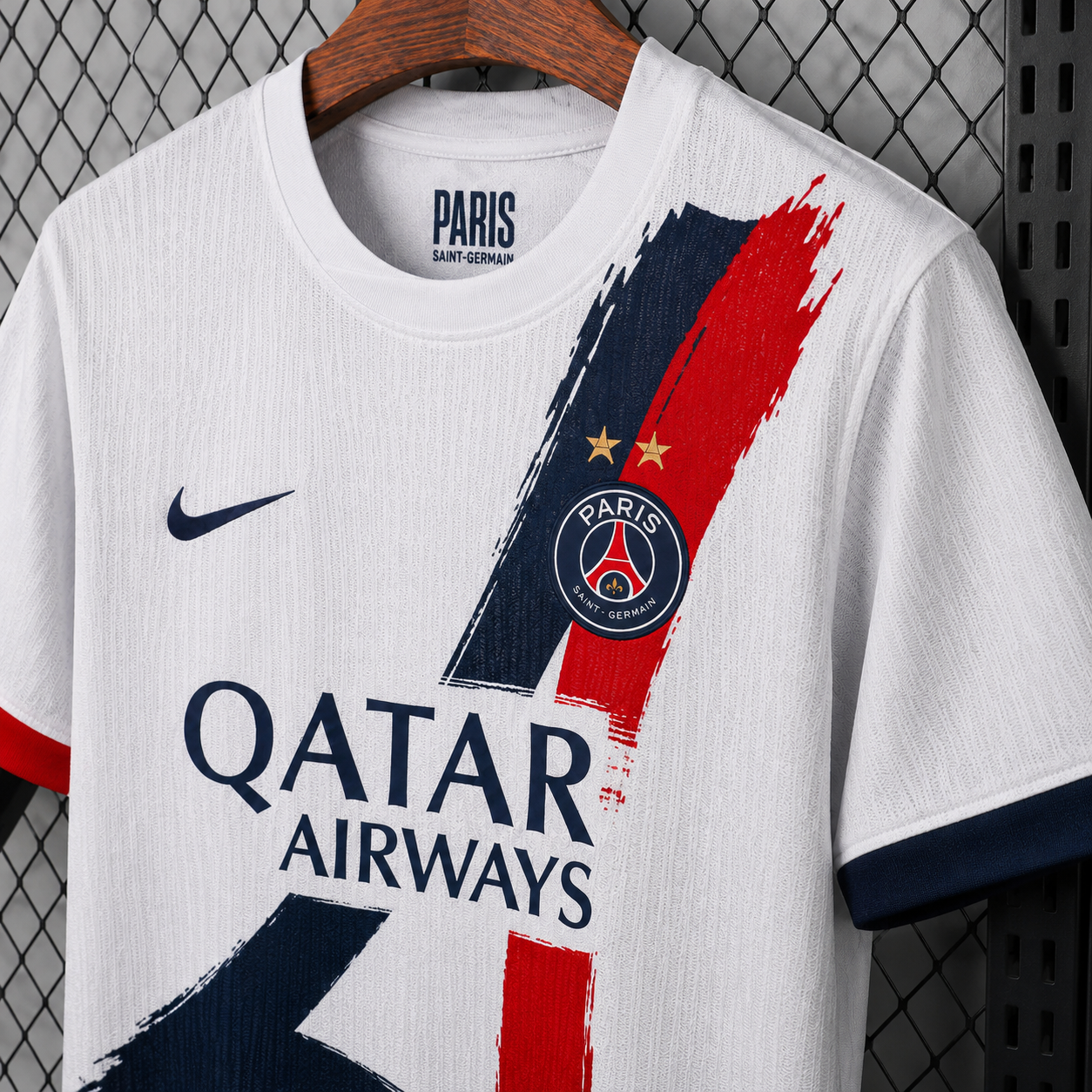 MAILLOT PSG BLANC BACK2BACK 2 ÉTOILES ⭐️ ⭐️