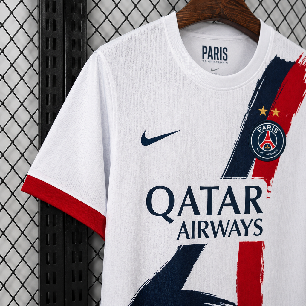 MAILLOT PSG BLANC BACK2BACK 2 ÉTOILES ⭐️ ⭐️